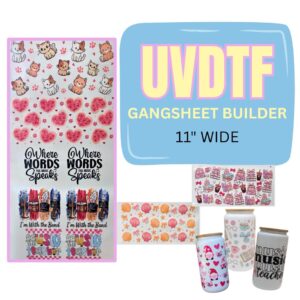 Custom UV-DTF Gang Sheet