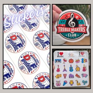 custom stickers Texas die-cut vinyl DTFgalore