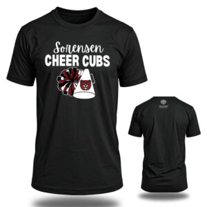 Sorensen Cheer Cubs bold custom shirt DTFgalore